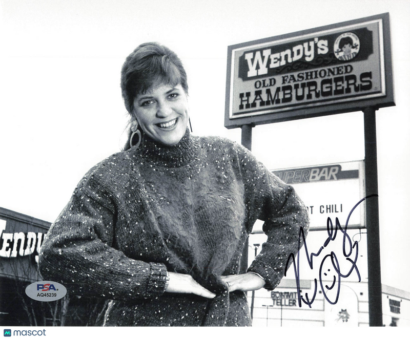 Wendy Thomas Signed 8x10 Photo PSA Autographed