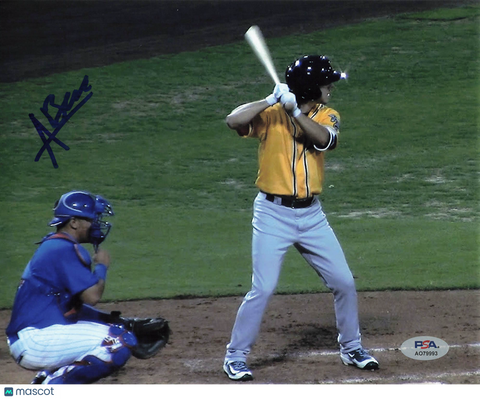 Austin Beck Oakland Athletics Signed 8x10 Photo PSA