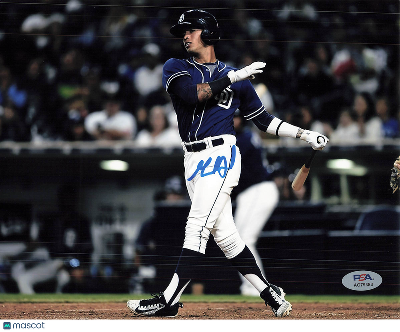 Gabriel Arias San Diego Padres Signed 8x10 Photo PSA