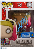 Alexa Bliss Signed Funko Pop #104 JSA WWE Autographed
