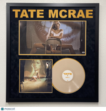 Tate McRae Signed Poster Framed THINK LATER CD PSA Auth 30x32"