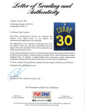 Stephen Curry signed jersey PSA/DNA Auto Grade 10 Autographed WARRIORS