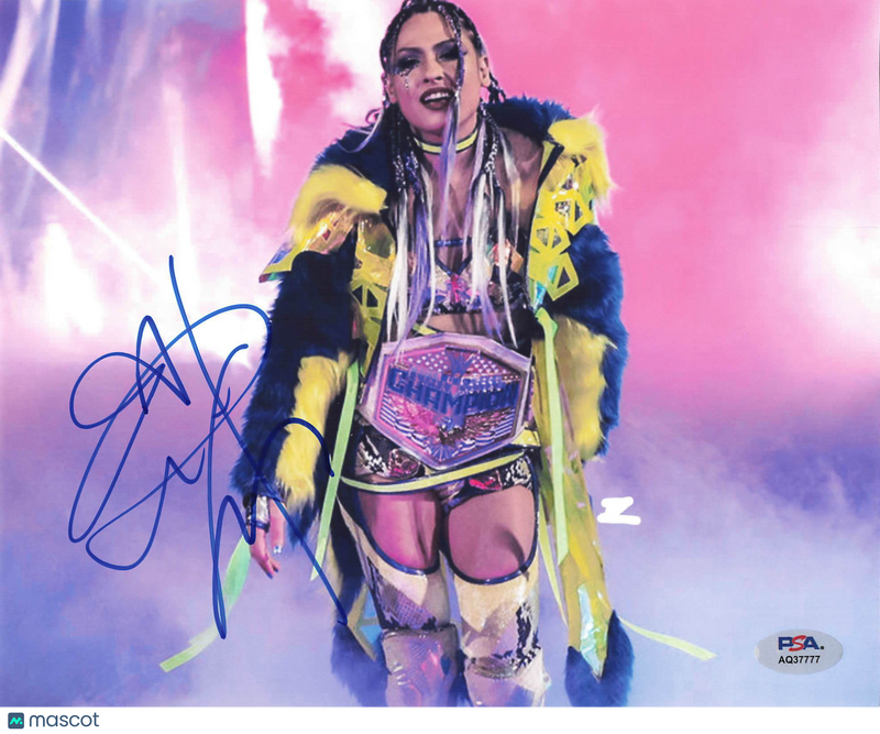 Giulia Signed Wrestling 8x10 Photo PSA Autographed