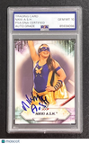2021 Topps WWE Raw #123 Nikki A.S.H. Signed Card Auto PSA Slabbed