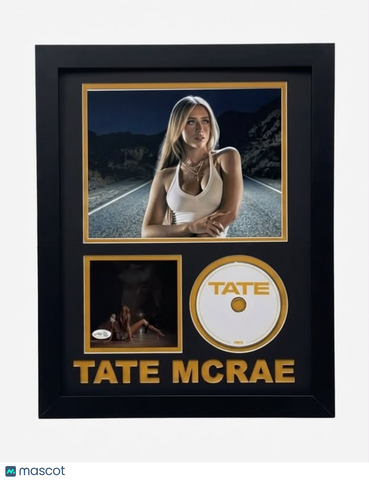 Tate McRae Signed So Close To What Framed CD Album JSA Autographed