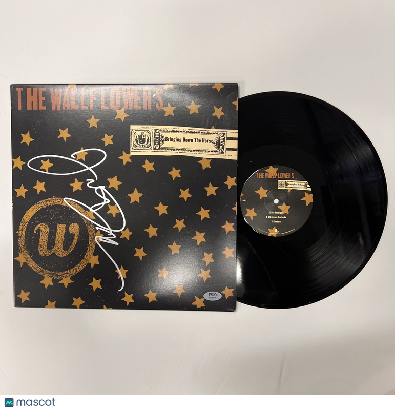 Jakob Dylan Signed Bringing Down the Horse Vinyl Album PSA