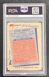 1982 Topps MVP Series#26 26/44 Steve Garvey  Signed Card Auto 10 PSA Slabbed