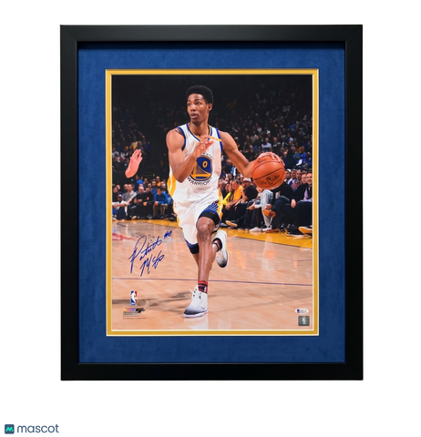 Patrick McCaw Golden State Warriors Signed 16x20 Custom Framed Photo BAS