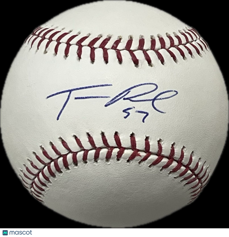 Tanner Roark Signed MLB Baseball PSA Washington Nationals