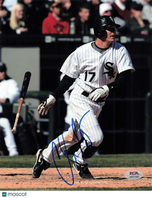 Chris Getz Chicago White Sox Signed 8x10 Photo PSA
