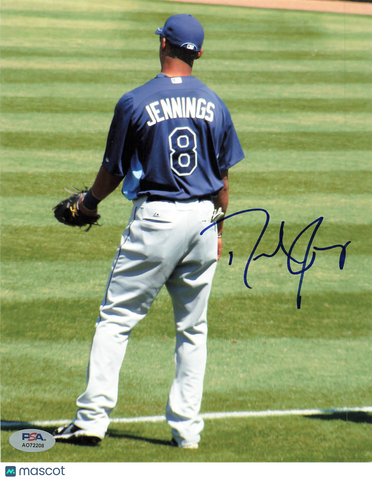 Desmond Jennings Tampa Bay Rays Signed 8x10 Photo PSA