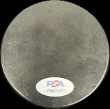 Taylor Hall Signed Hockey Puck PSA Autographed