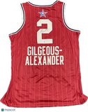 Shai Gilgeous-Alexander Signed All-Star Jersey PSA OKC Thunder Autographed