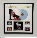 Sabrina Carpenter Signed Vinyl Frame "32x34" Autographed Man's Best Friend