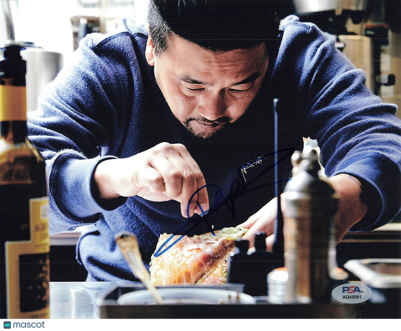 Roy Choi Signed 8x10 Photo PSA Autographed