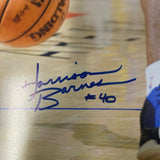 Harrison Barnes Los Angeles Lakers Signed Basketball 20x30 Photo PSA