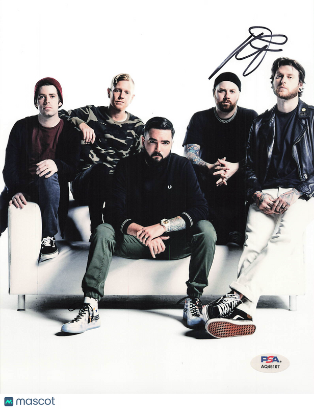 Neil Westfall of A Day to Remember Signed 8x10 Photo PSA Autographed