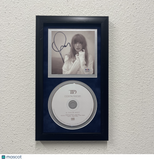 Taylor Swift Signed The Tortured Poets Department Custom Framed CD Album PSA