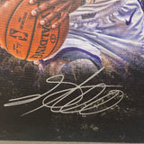 De'Aaron Fox Sacramento Kings Signed NBA Basketball Canvas Print PSA Autographed