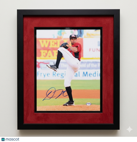 Dillon Tate Baltimore Orioles Signed 11x14 Custom Framed Photo PSA