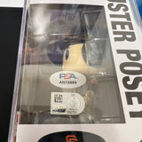 Buster Posey Signed Baseball #09 Funko Pop PSA Auto 10 Encapsulated Autographed