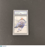 2014-15 Upper Deck Spa Hockey#102 Jacob Trouba Signed Card PSA Winnipeg Jets