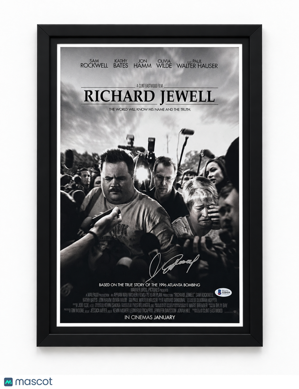 Clint Eastwood Signed 11x17 Richard Jewell Photo Framed Movie Poster BAS Auth