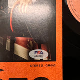 Edgar Meyer Signed Not Our First Goat Rodeo Custom Framed Vinyl Album PSA Auth