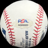 Mike McCormick San Francisco Giants Signed Baseball MLB PSA