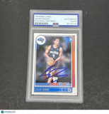 Jalen Suggs 2021-22 Panini Hoops Basketball#210 Signed Card PSA Autographed