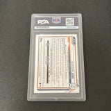 2022 Bowman 1st Edition #BD-69 Jackson Jobe signed card PSA