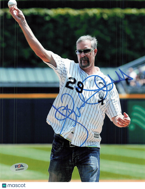 Jack McDowell Chicago White Sox Signed 8x10 Photo PSA