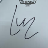 Lars Ulrich Signed Drumhead PSA Autographed Metallica