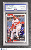 2024 Topps 75#319 Jose Soriano  Signed Card Auto PSA Slabbed Angels