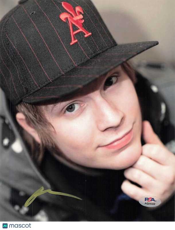 Patrick Stump Signed 8x10 Photo PSA Autographed