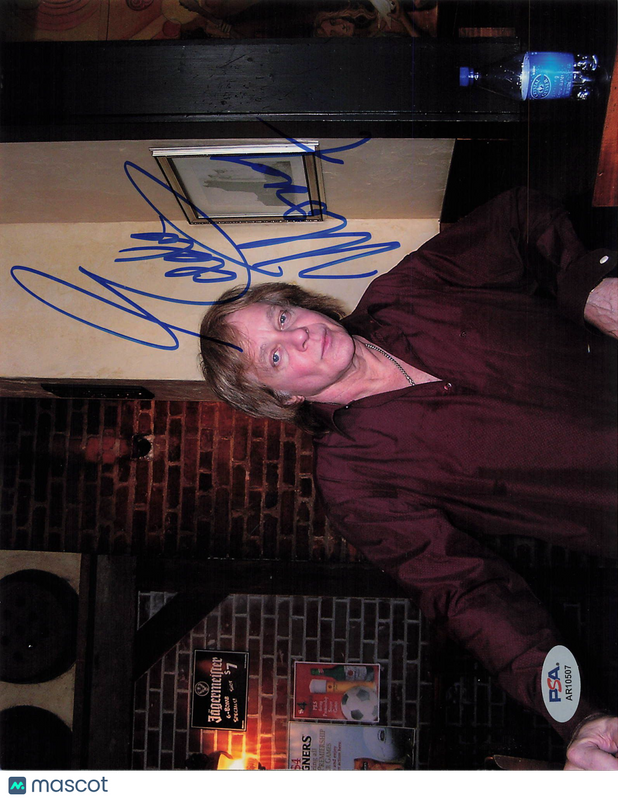 Eddie Money Signed 8x10 Photo PSA Autographed