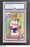 2022 Topps Bowman Chrome Prospects #BCP-159 William Bergolla Signed Card Auto 10