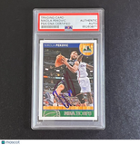 2013-14 Panini Hoops #207 Nikola Pekovic Signed Card PSA Slabbed Timberwolves