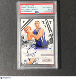 2009-10 Panini R&S #85 Spencer Hawes Signed Card AUTO PSA/DNA Slabbed RC Kings