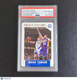2015-16 NBA Hoops #34 Isaiah Canaan Signed Card AUTO PSA Slabbed 76ers