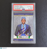 2012 Panini NBA Hoops #292 Bernard James Signed Card AUTO PSA Slabbed Mavericks
