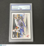 2022 Topps Series 1 #106 Pavin Smith signed card PSA