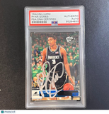 2005 Press Pass #B13 Ryan Gomes Signed AUTO PSA Slabbed Providence