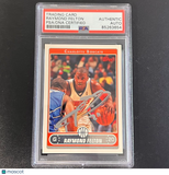 2006-07 Topps NBA Properties #20 Raymond Felton Signed Card AUTO PSA/DNA Slabbed