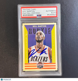 2012-13 Panini Past And Present #152 Will Barton Signed Card AUTO PSA Slabbed RC