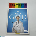 Jim Parsons Signed PLAYBILL "An Act Of God" PSA Actor Autographed