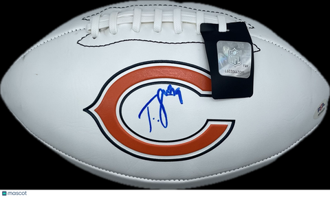 Tyrique Stevenson Chicago Bears Signed Football PSA Autographed