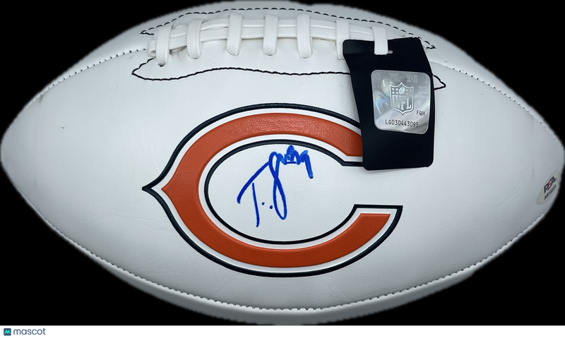 Tyrique Stevenson Chicago Bears Signed Football PSA Autographed