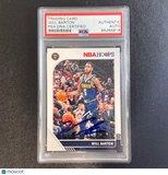 2019-20 NBA Hoops #48 Will Barton Signed Card AUTO PSA Slabbed Nuggets