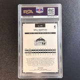 2016-17 NBA Hoops #94 Will Barton Signed Card AUTO PSA Slabbed Nuggets